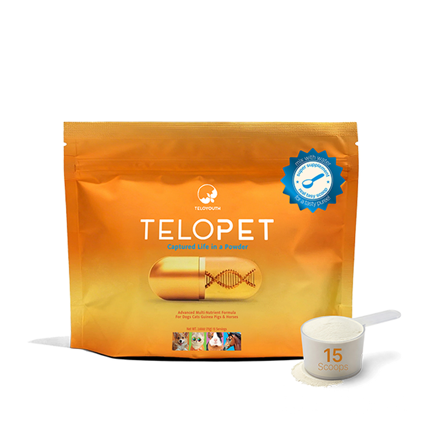 TeloPet Powder 15 Servings